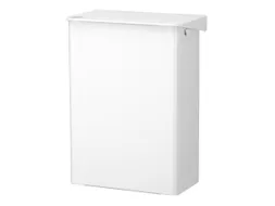 Afvalbak 6 liter aluminium wit AB 6 P ingo-man versie