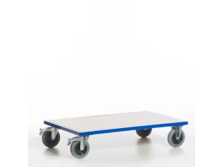 platformwagen,draagverm. 600kg,laadvl. LxB 1200x800mm,houtplaat - 12