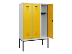 schoollocker,HxBxD 1950x1200x500mm,3vak,vak B 400mm,cil.-slot