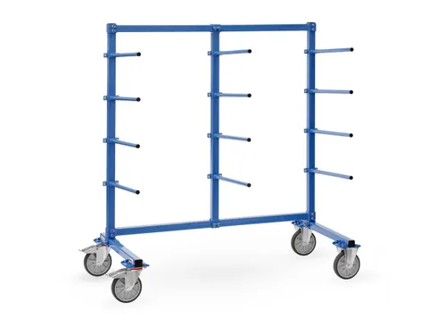 Draagarmwagen 4619-1 500kg 12 Draagarmen PVC Slang 2000x800mm
