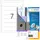 HERMA 10140 Rugetiket smal A4 192x38mm Verwijderbaar Wit 700 stuks