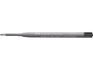 Balpenvulling Faber-Castell M zwart X-soft - 1