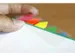 Marque-pages Info Page Markers Flèche Film 12x50mm 5 couleurs