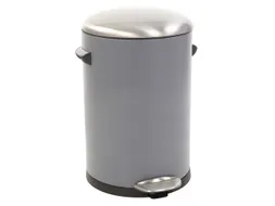 Pedaalemmer Belle Deluxe 12 Liter Grijs