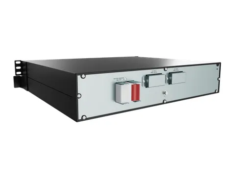 Vertiv GXE3-EBC36VRT2U, Kast van externe batterij, Rekgemonteerd, Grij