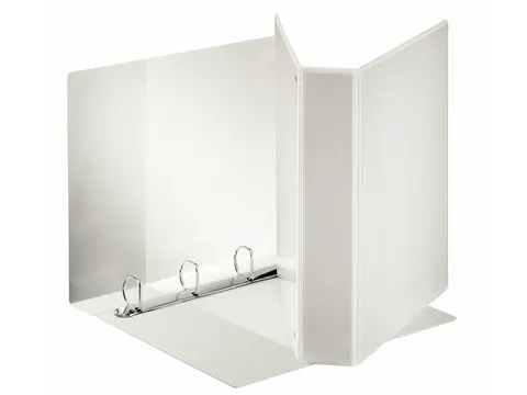 Presentatieringband A4 Maxi 4 rings 50mm D-mech Wit Voordeelbundel