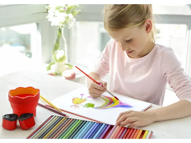 Kleurpotlood Faber-Castell Colour Grip 2001 neon geel