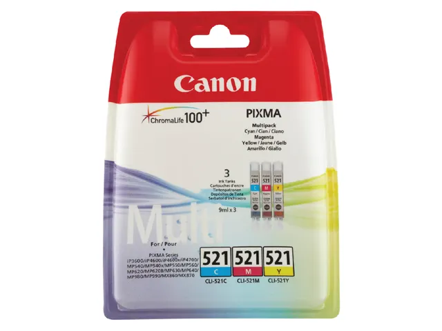 Inktcartridge Canon CLI-521 3 kleuren
