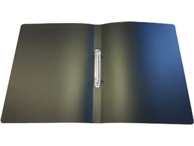 ringmap voor A4 uit PP 2 ringen van 16 mm zwart