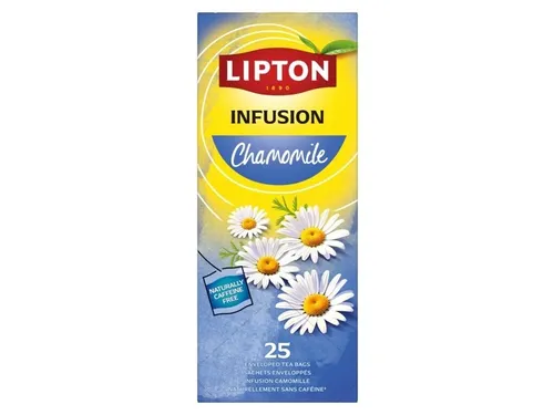 Thee Lipton Relax Camomile Met Envelop 25Stuks