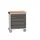 gereedschapswagen 980x800x600mm multiplexblad 5 laden RAL7035+RAL7016
