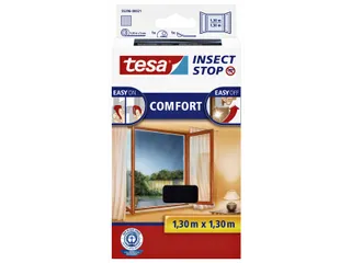 Insectenhor tesa Insect Stop COMFORT raam 1,3x1,3m zwart - 1
