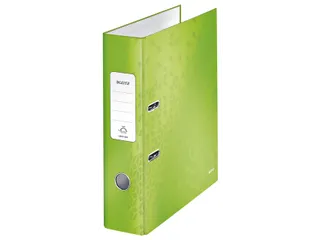 Ordner Leitz 1005 WOW 180° A4 80mm karton groen - 2