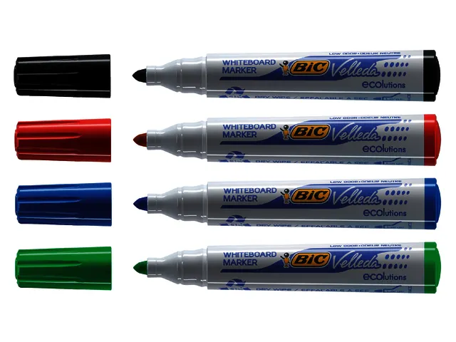 Marqueur tableau blanc BIC Velleda 1701 ogive Large noir
