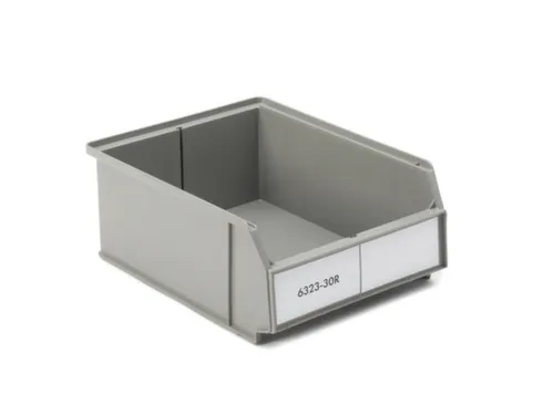 magazijnbak,HxBxD 73x103x160mm,PP,grijs