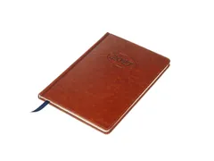 Agenda hebdomadaire Multo Hannibal A5 2027 7 jours/2 pages cognac