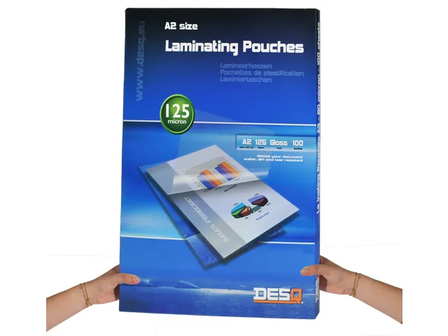Lamineerhoes A2 Formaat 125 micron 100 Stuks