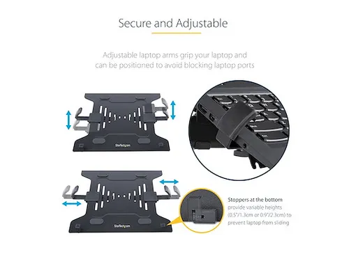 Monitorarm voor Laptop of Monitor Zwart