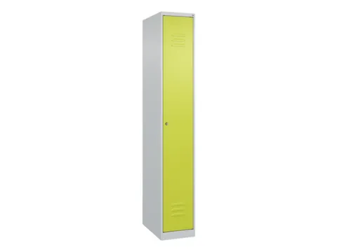 locker,HxBxD 1850x300x500mm,1vak,vak B 300mm,cil.-slot,staand op vloer