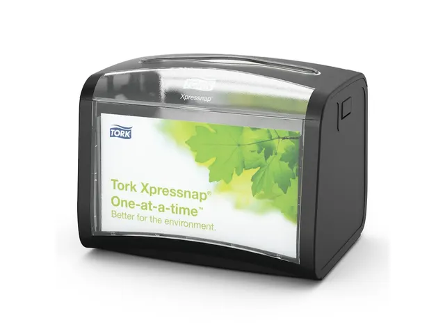 Tork 272611 Xpressnap Tabletop Napkin Dispenser Zwart