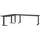 hoekbureau,in h. verstelb.,HxBxD 710-910x2600x2000mm,blad grafiet