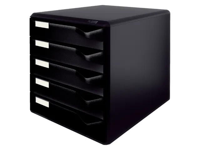 Ladenblok Leitz 5293 5 laden zwart