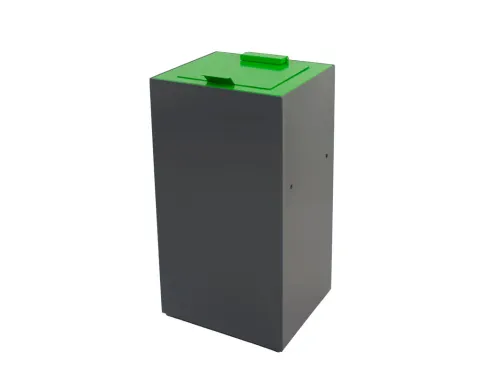V-Part Top met klepdeksel voor Modulaire Afvalbak 85 en 90 L Groen