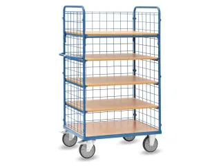 Etagewagen 8453-1 5 etages 600kg 1200x800mm RAL5007 - 1