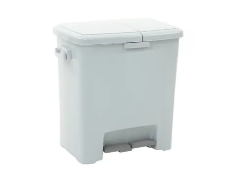 Pedaalemmer Divided Dustbin 45 Liter