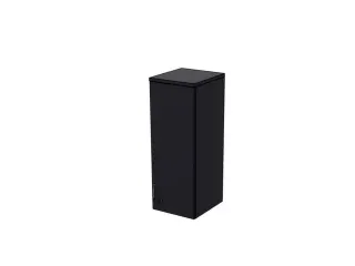 opzetkast v. kast met openslaande deuren CC-zwart 1070x400x445mm - 1
