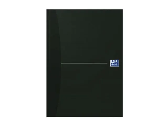 Livre relié Oxford Smart Black A4 ligné 96 feuilles