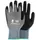 Tegera 883A precisiehandschoenen, zwart/grijs, maat 10, per 12 paar