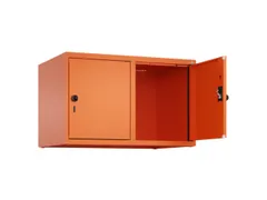 opzetkast,v. locker,2vak.,vak B 400mm,HxBxD 500x800x500mm,draaigrendel