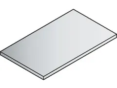 Stalen bodem,v. universele kast,BxD 930x600mm,draagverm. 70kg,staal