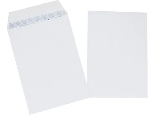 Enveloppen 90 gram 162x229mm met strip zonder venster500 stuks
