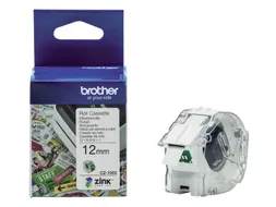 Labeletiket Brother CZ-1002 12mmX5m kleur opdruk