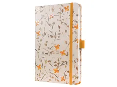 Carnet Jolie Bloom Yellow Hardcover 203x135x16 mm