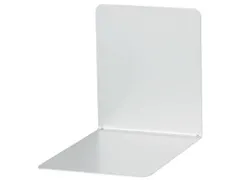 Boekensteun Staal Magneethoudend Grijs 2 Stuks