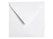 Envelop Papicolor 140x140mm Kraft wit Gegomd