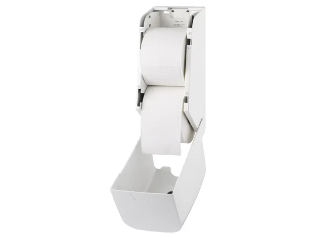 Distributeur papier toilette pour 2 rouleaux à embouts PSQDuo