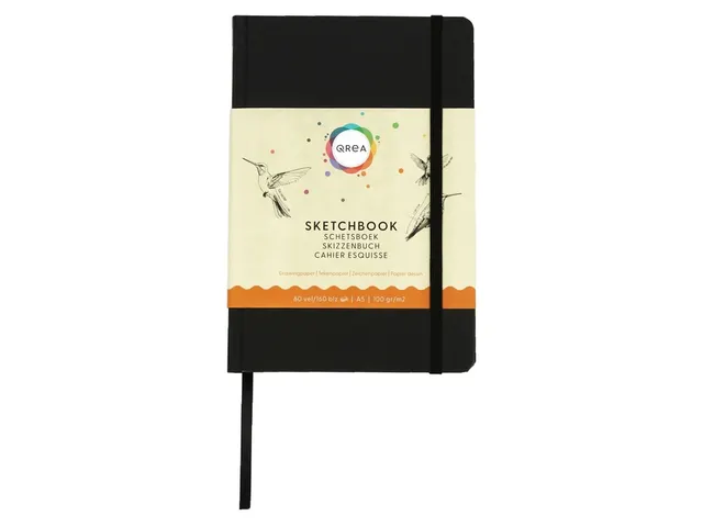 Tekenboek Qrea A4 80 vel 100gr