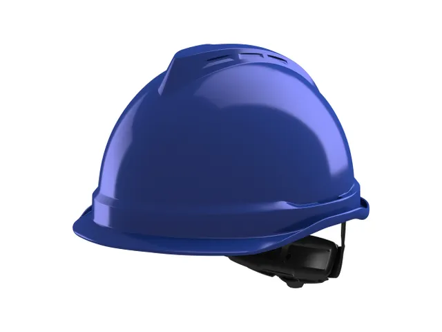 MSA V-Gard 520 veiligheidshelm met Fas-Trac III binnenwerk Blauw