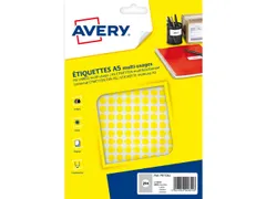 PET08J verpakking met 2940 markeringspunten - diameter 8 mm - A5-vel -