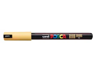 Verfstift Posca PC1MR Extra Fijne punt 0,7mm Abrikoos - 1