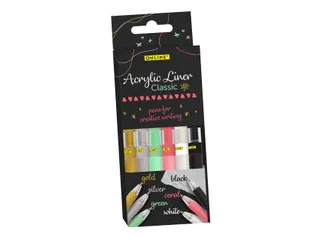 Acrylliner Online classic assorti 6 stuks - 2