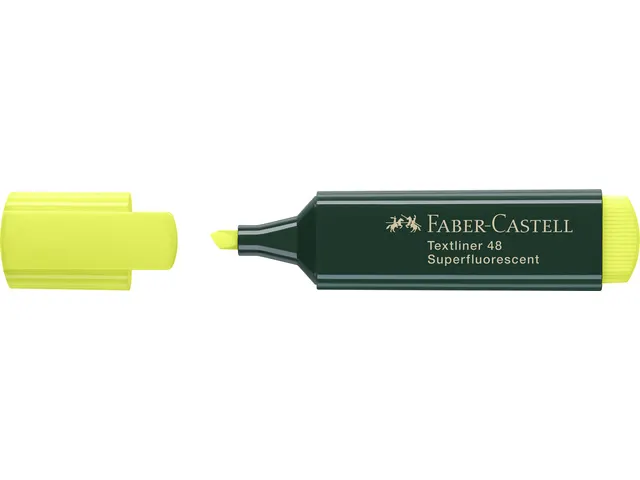 Markeerstift Faber-Castell 48 neon geel