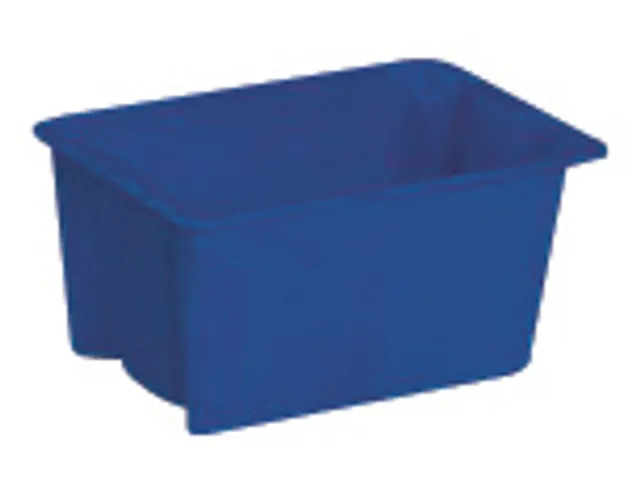 Bacs Gerbables/emboîtables Polypropylène Hxlxl 150X300X200Mm 6L Bleu