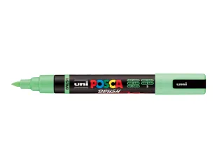 Paintmarker Uni POSCA PC-5BR brushpunt M lichtgroen - 2