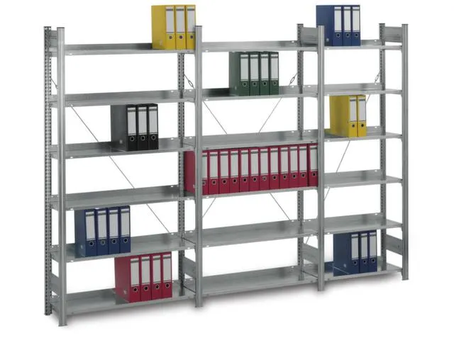 Magazijnstelling Complete Aanbieding 1x Basis- / 2x Aanbouwstelling