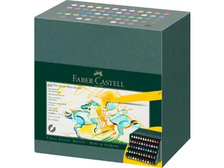 Tekenstift Faber-Castell Pitt Artist Pen Brush 60dlg studiobox - 1